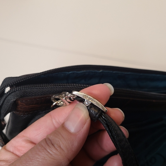 Brighton Purse Crossbody Secret Life Black - Picture 9 of 16